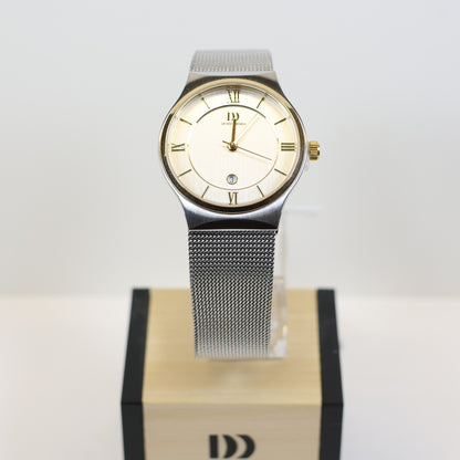 Danish Design dameshorloge IV65Q1240 bicolor milanese band