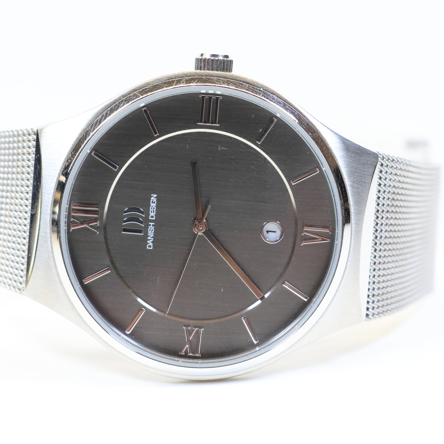 Danish Design horloge heren IQ64Q1240 gray dial milanese band