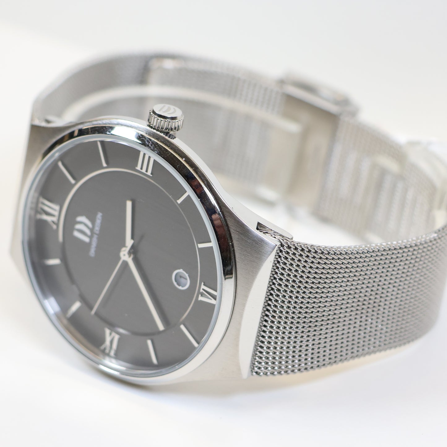 Danish Design horloge heren IQ64Q1240 gray dial milanese band