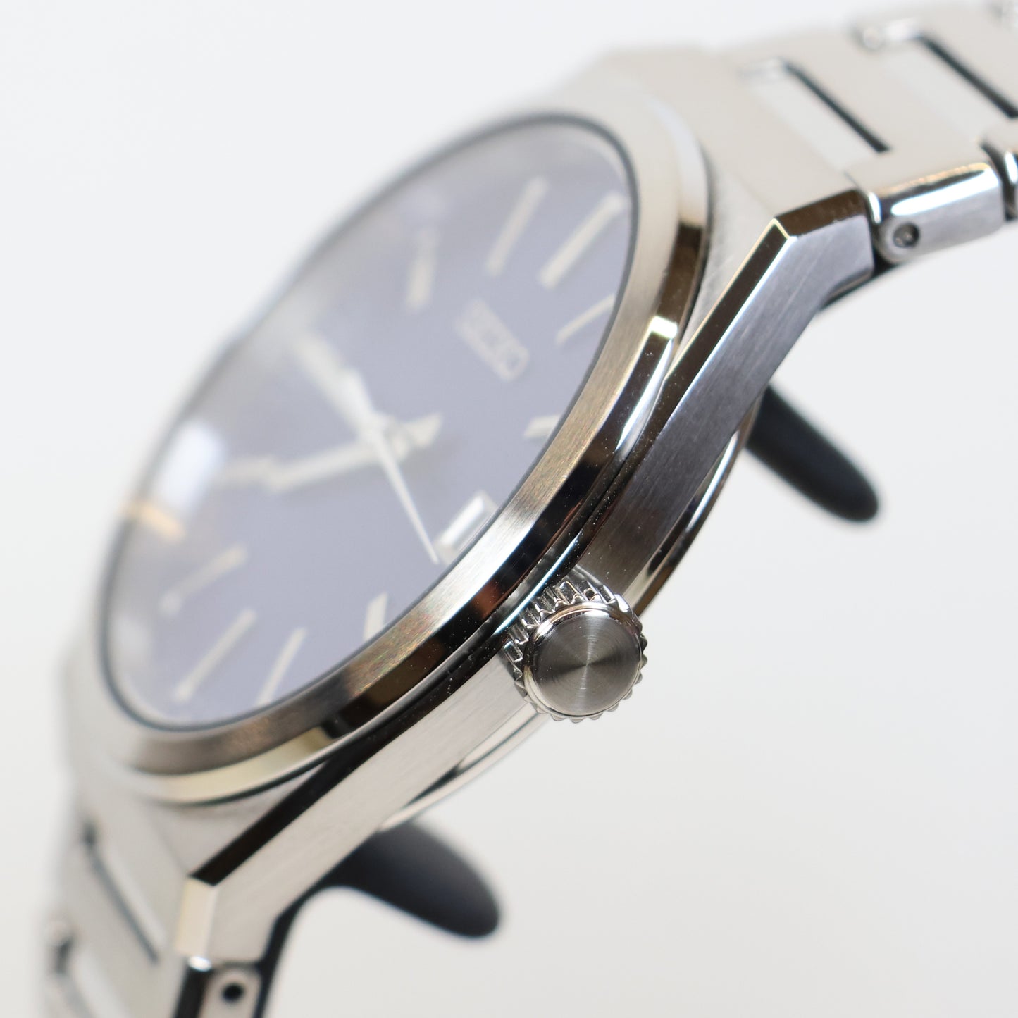 Seiko herenhorloge SUR555P1 quartz date blue dial