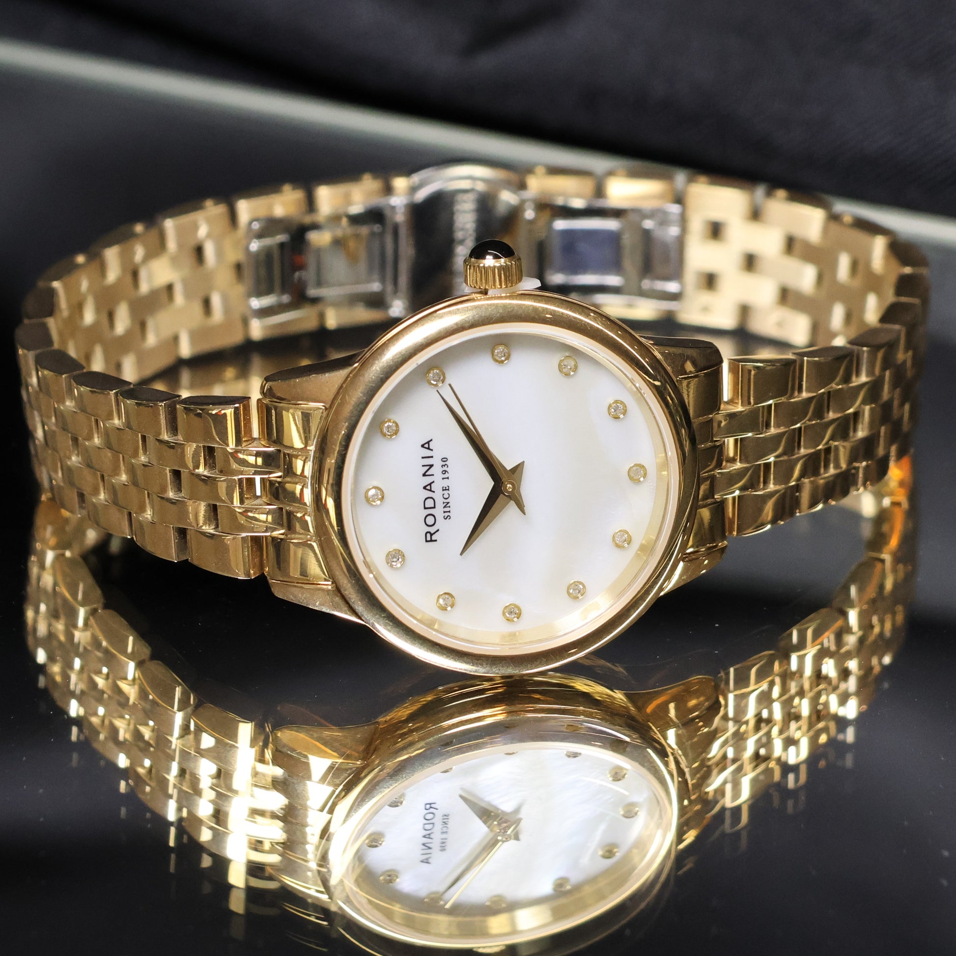 Rodania Tavannes diamonds dames horloge R31008