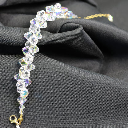 Spark 18karaat vergulde zilveren Armband met Swarovski kristallen BEG63015301AB