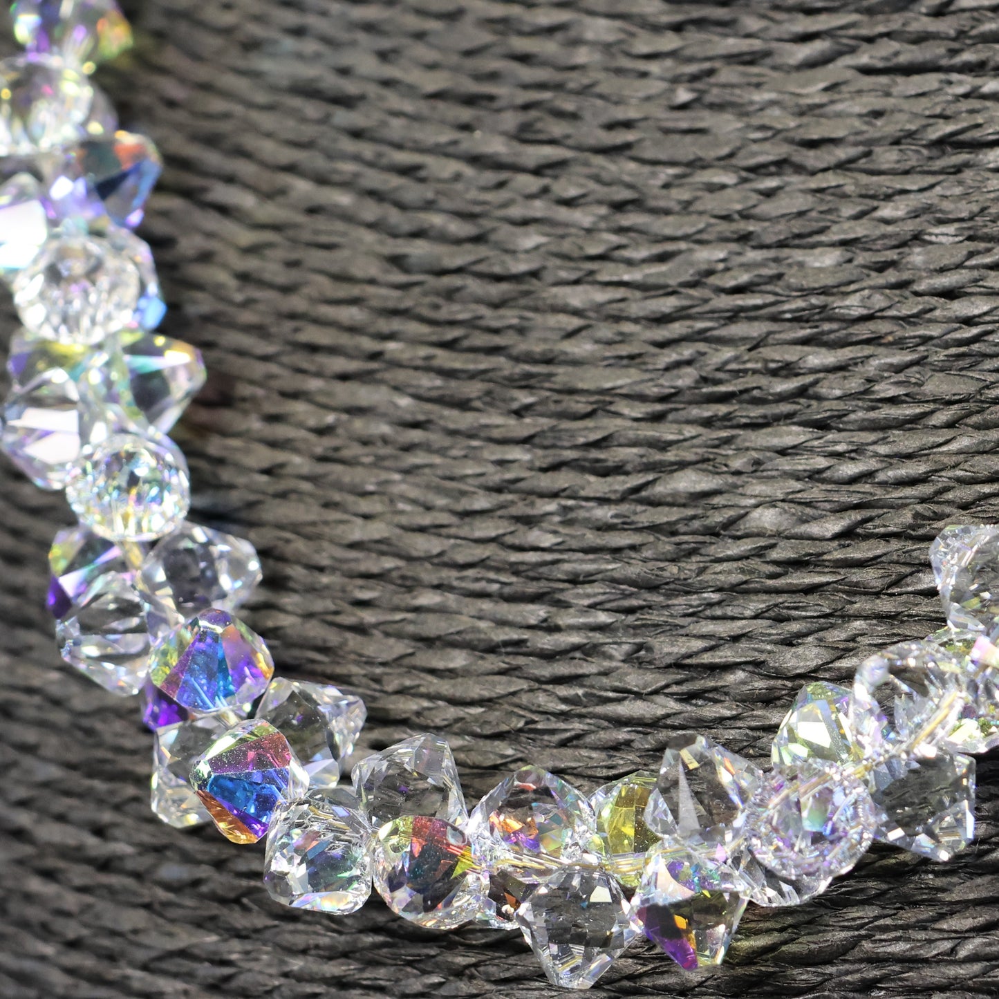 Spark 18karaat vergulde Zilveren Halsketting met Swarovski kristallen NEG63015301AB