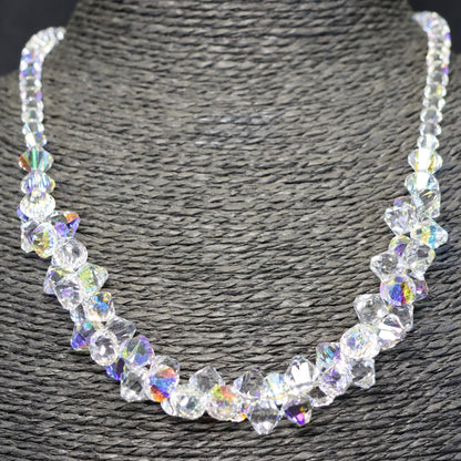 Spark 18karaat vergulde Zilveren Halsketting met Swarovski kristallen NEG63015301AB