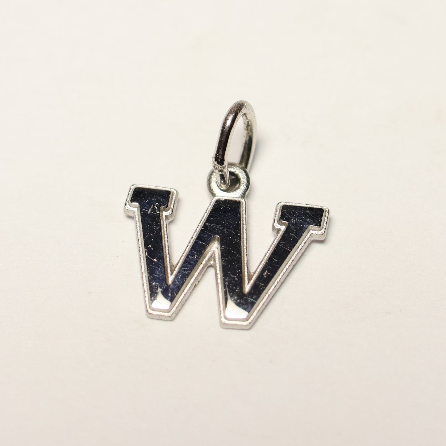 Tresor zilveren hanger letter W