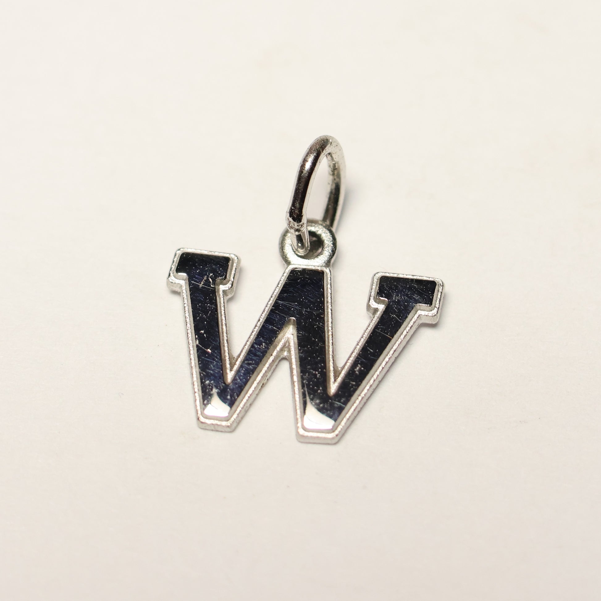 Tresor zilveren hanger letter W