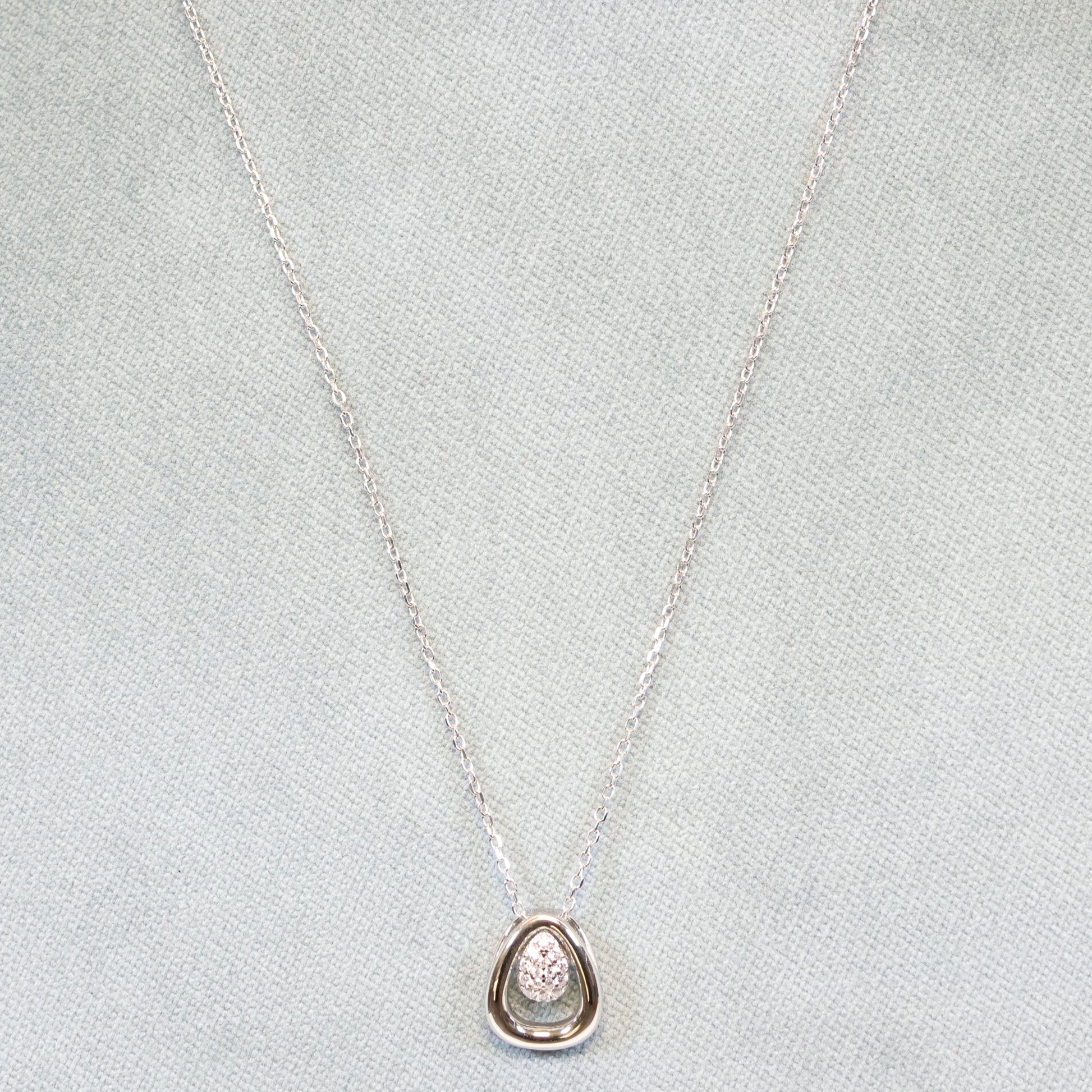 Naiomy  zilveren ketting met hanger N5D52