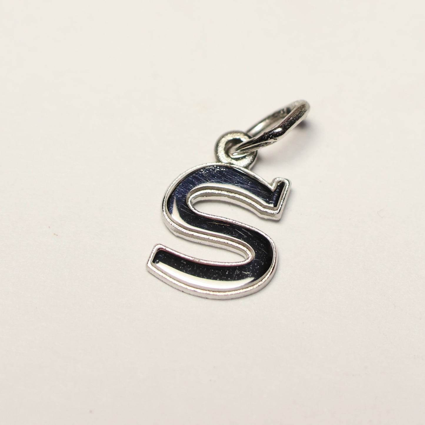 Tresor zilveren hanger letter S