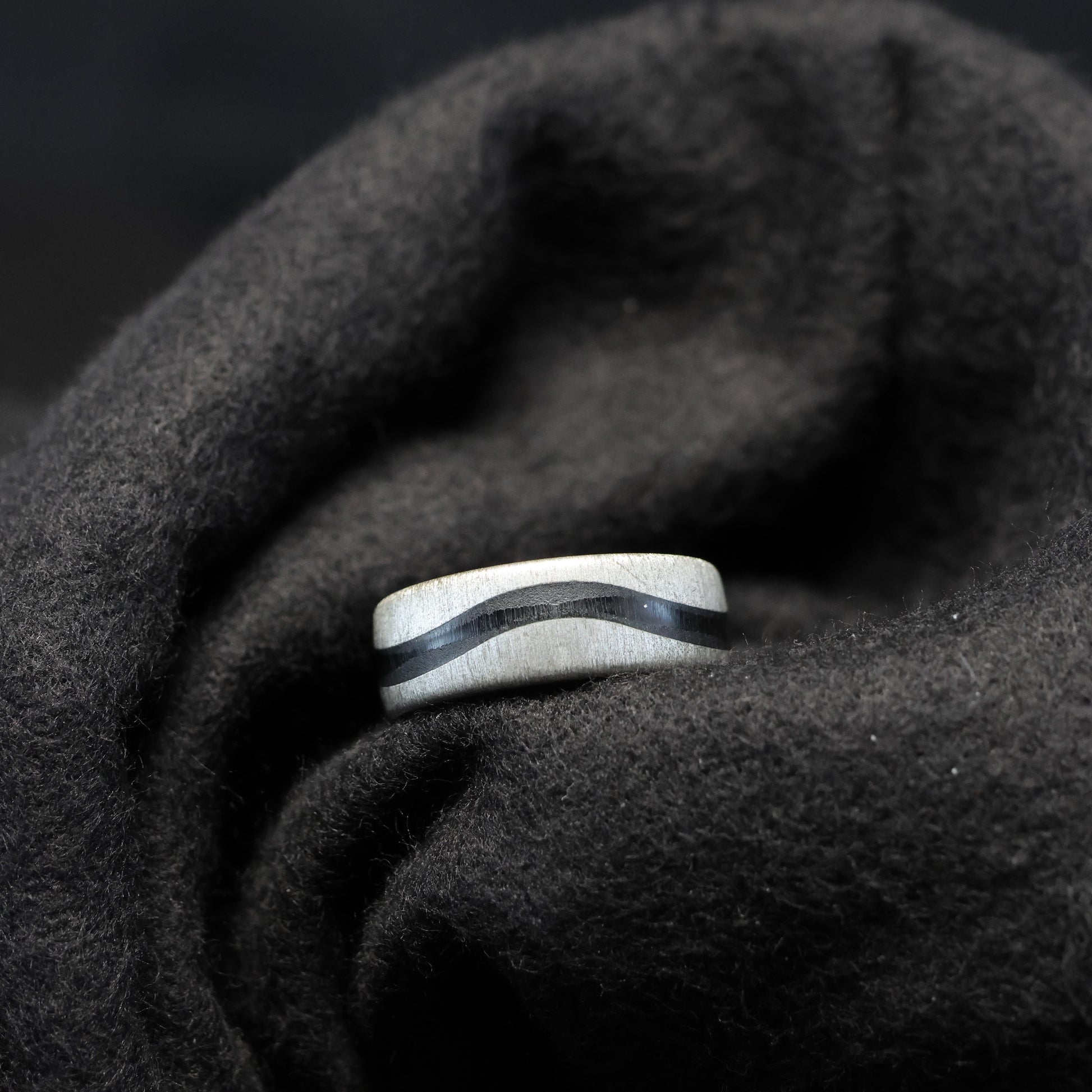 Outlet Titanium ring maat: 63 & 72