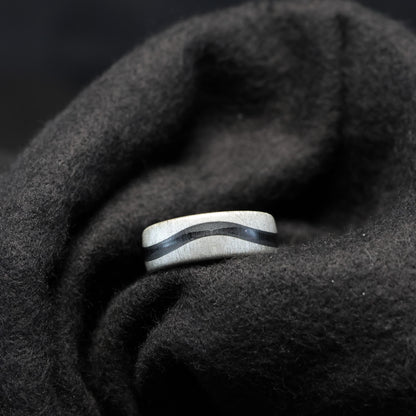Outlet Titanium ring maat: 63 & 72
