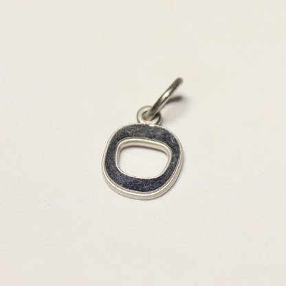 Tresor zilveren hanger letter O