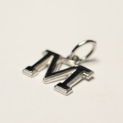 Tresor zilveren hanger letter M