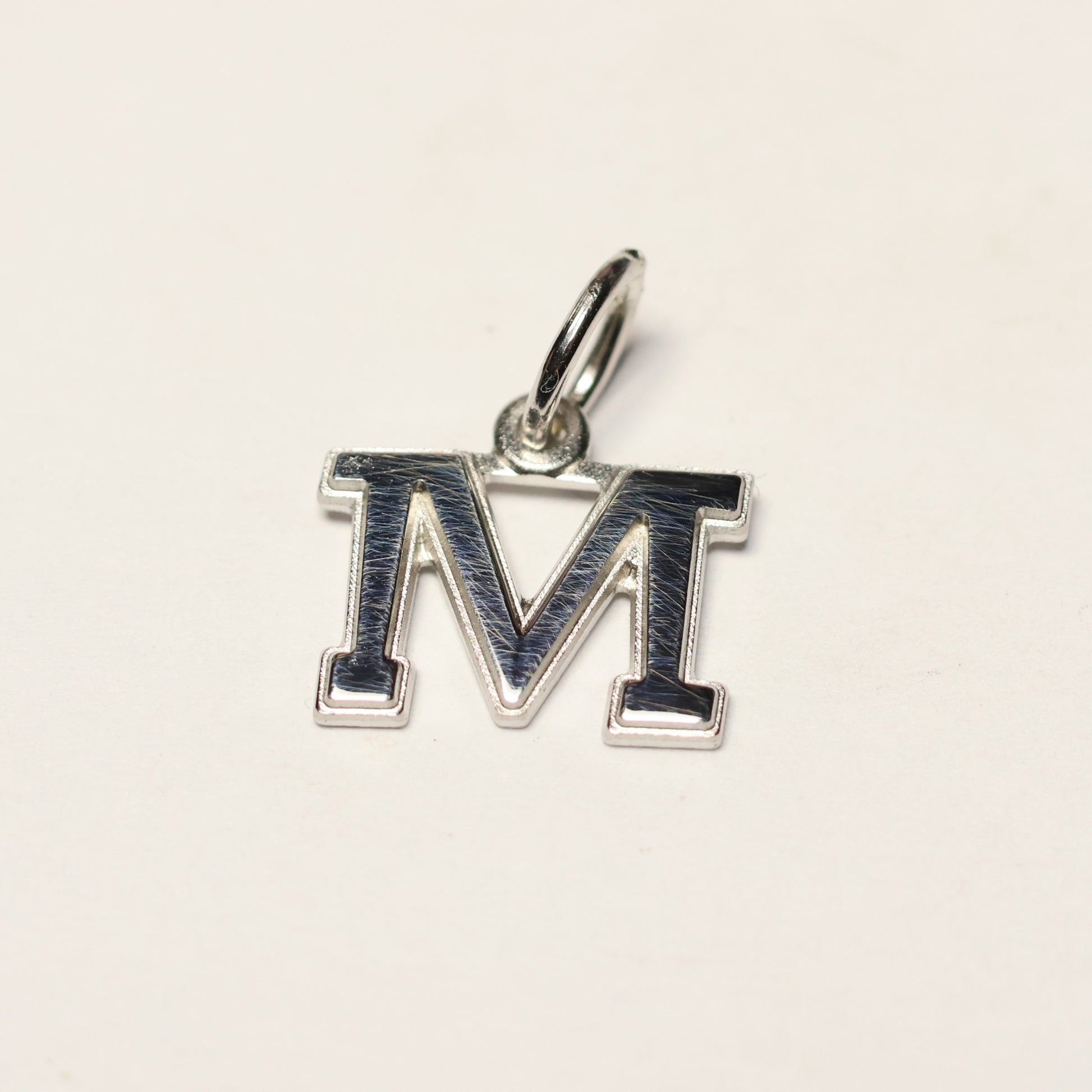 Tresor zilveren hanger letter M
