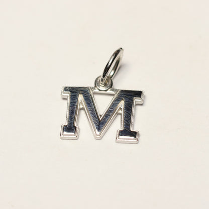 Tresor zilveren hanger letter M
