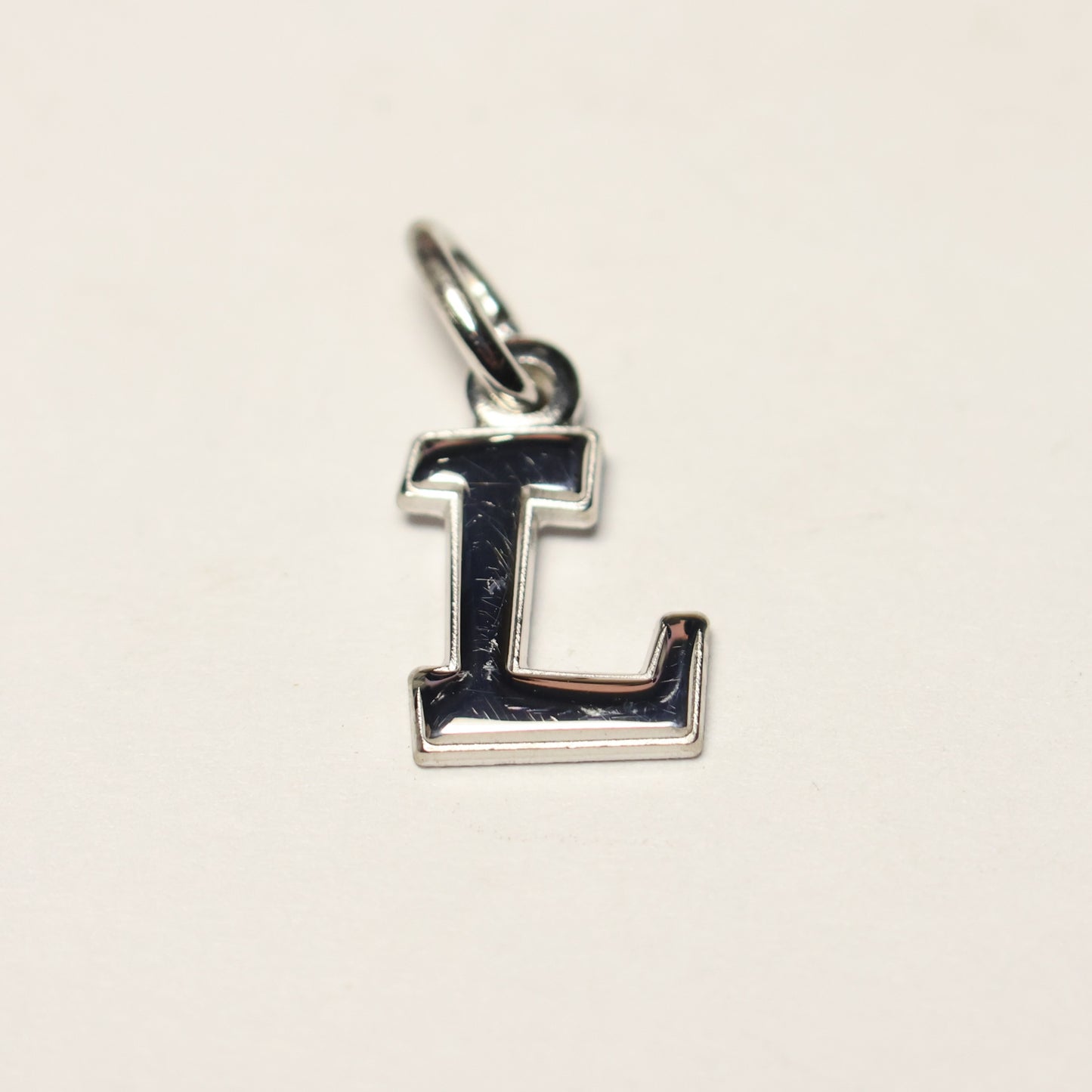 Tresor zilveren hanger letter L