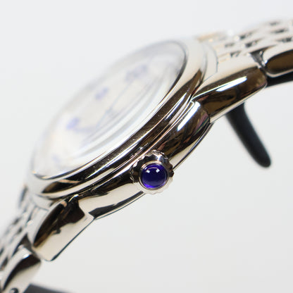 Seiko horloge dames SUR561P1 quartz white dial Arabische cijfers