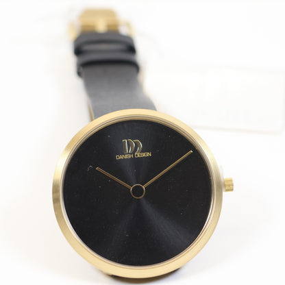 Danish Design dameshorloge IV11Q1261 zwart & goud