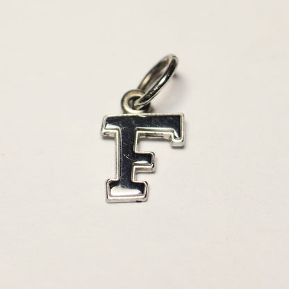 Tresor zilveren hanger letter F