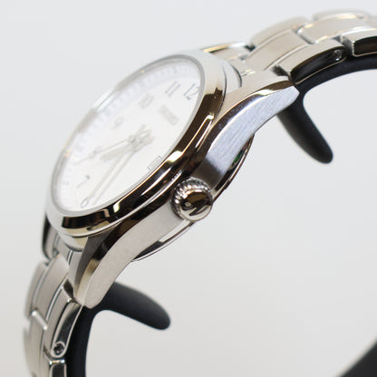 Seiko horloge dames SUR465P1 quartz white dial Arabische cijfers