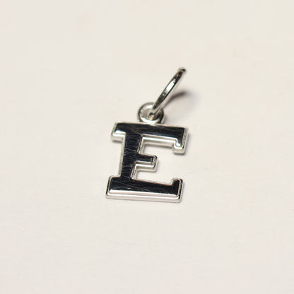 Tresor zilveren hanger letter E