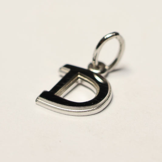 Tresor zilveren hanger letter D
