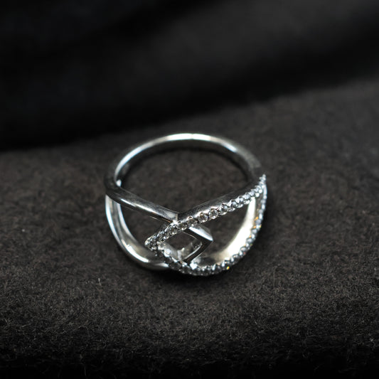 Outlet Zilveren ring N6N04 maat: 60