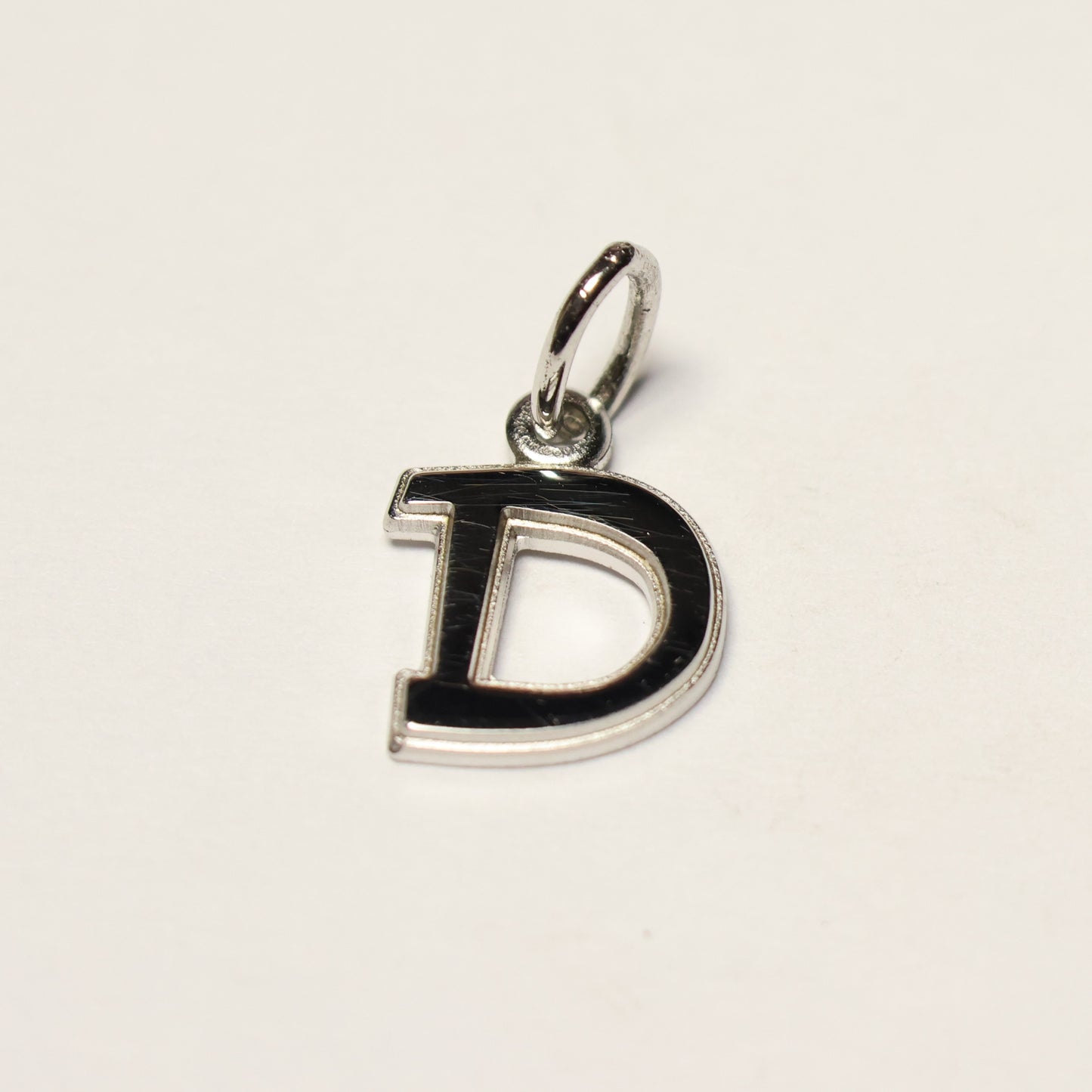 Tresor zilveren hanger letter D