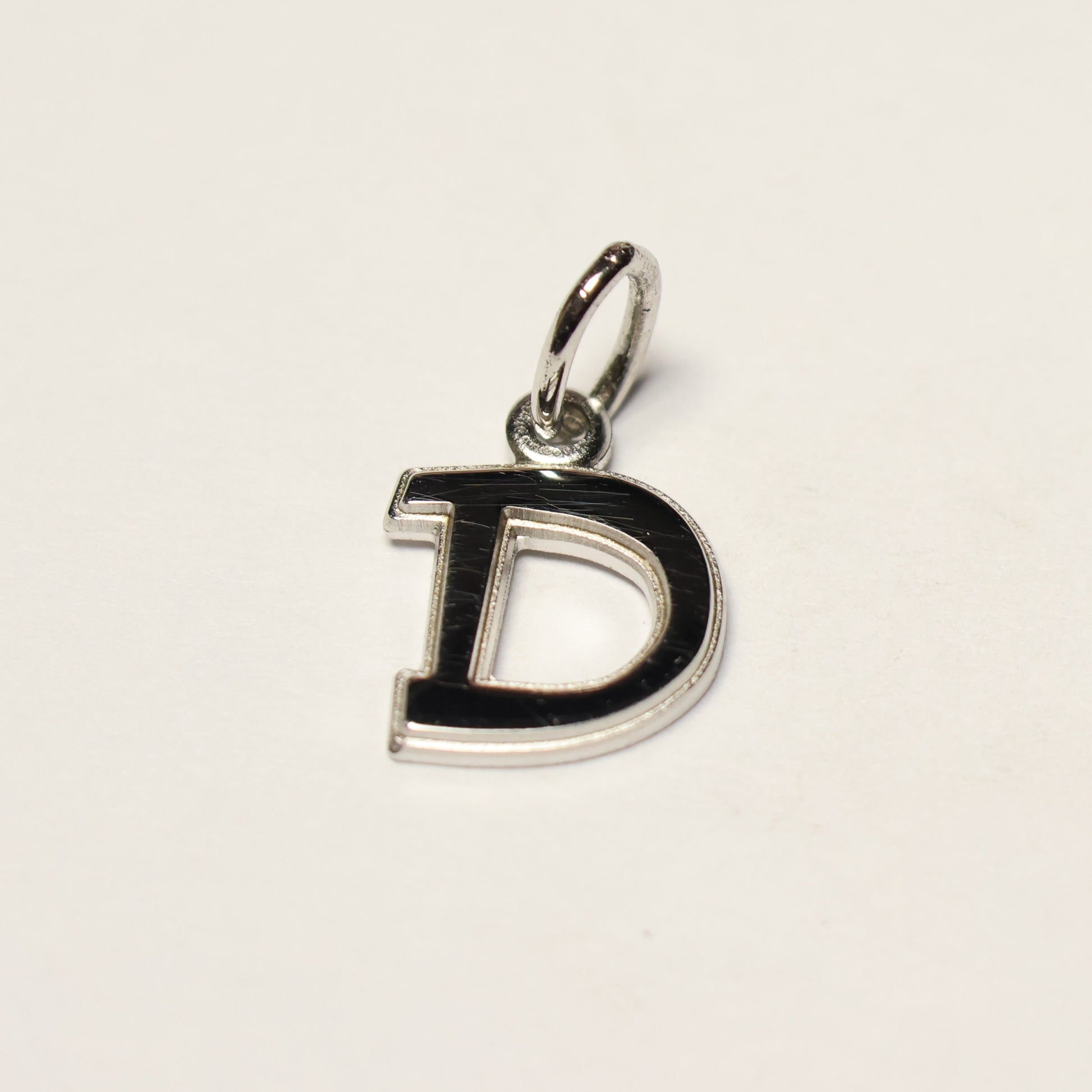 Tresor zilveren hanger letter D