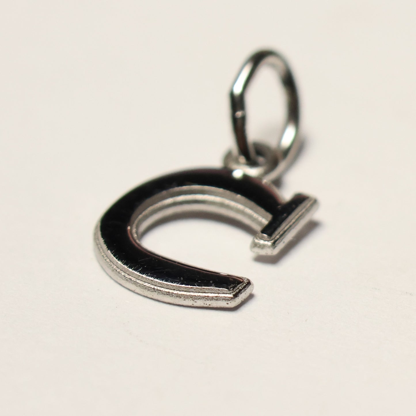 Tresor zilveren hanger letter C