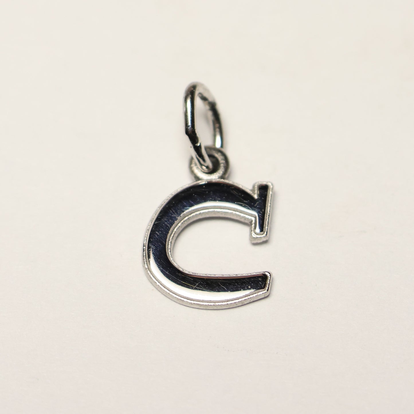 Tresor zilveren hanger letter C