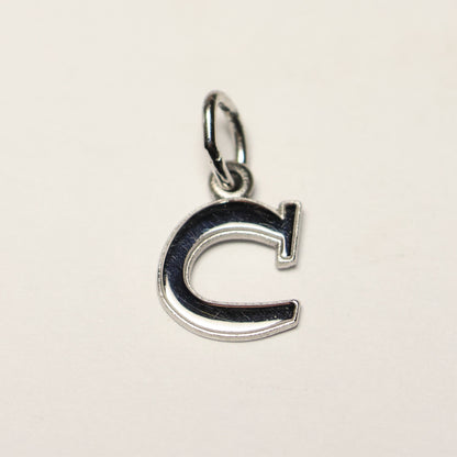 Tresor zilveren hanger letter C
