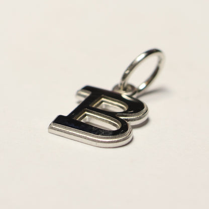 Tresor zilveren hanger letter B