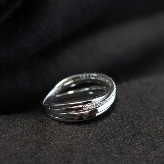 Outlet Zilveren ring N9K13 maat: 60