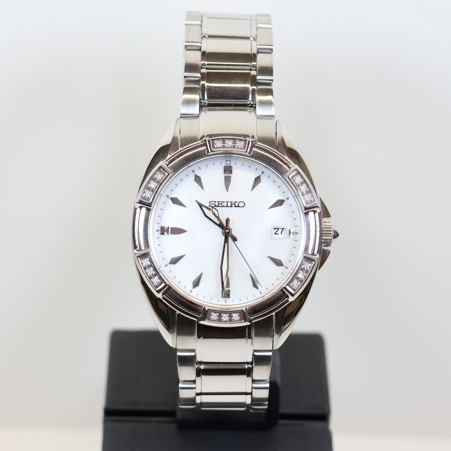 Seiko horloge dames SKK883P1 quartz swarovski dial