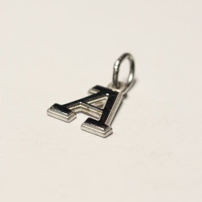 Tresor zilveren hanger letter A 