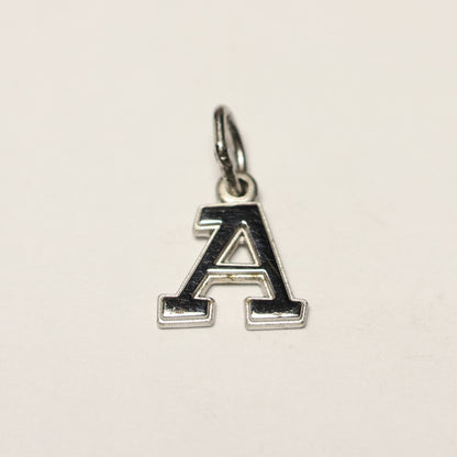 Tresor zilveren hanger letter A 