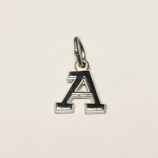 Tresor zilveren hanger letter A 