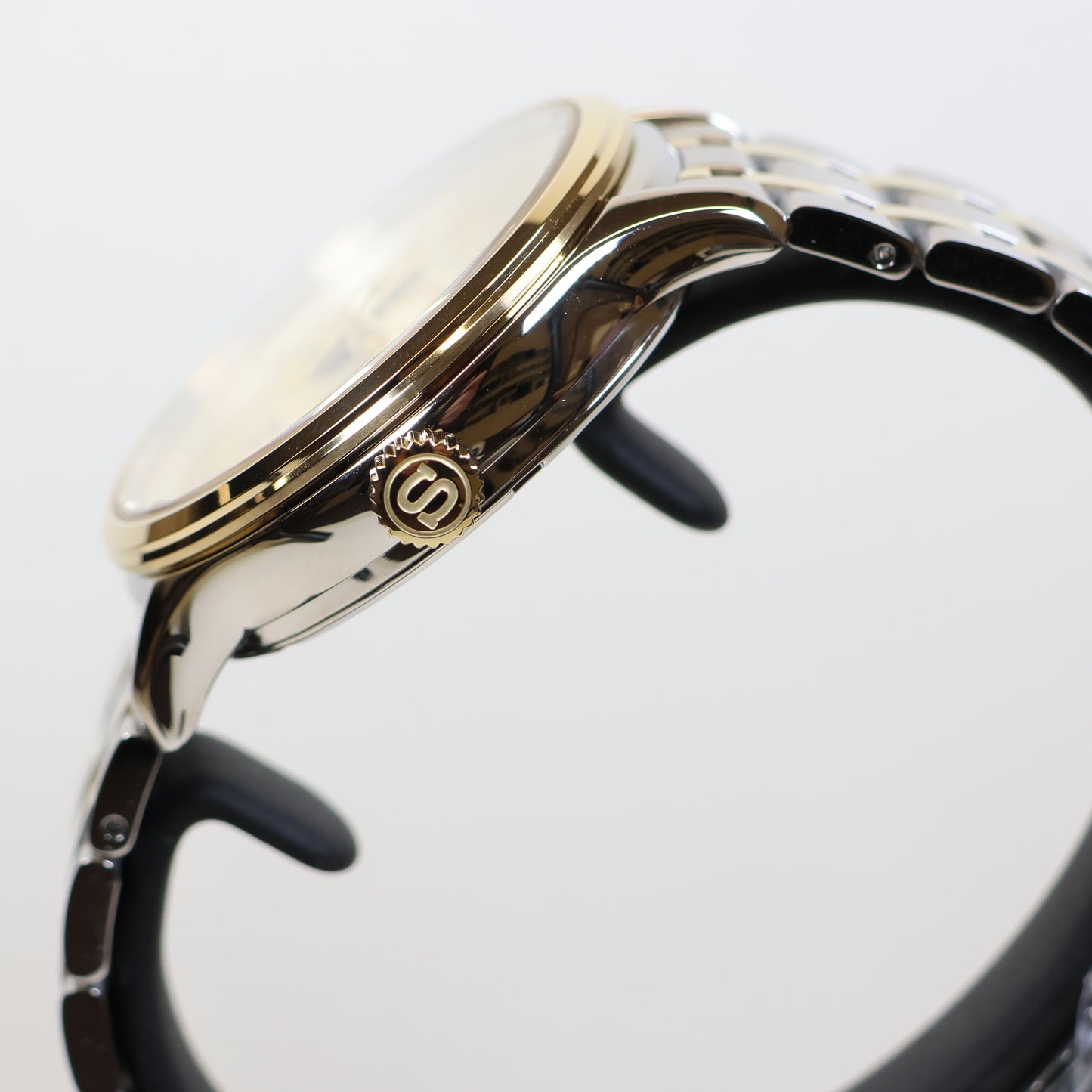 Seiko Presage horloge SSA464J1 automatic heren skeleton bicolor