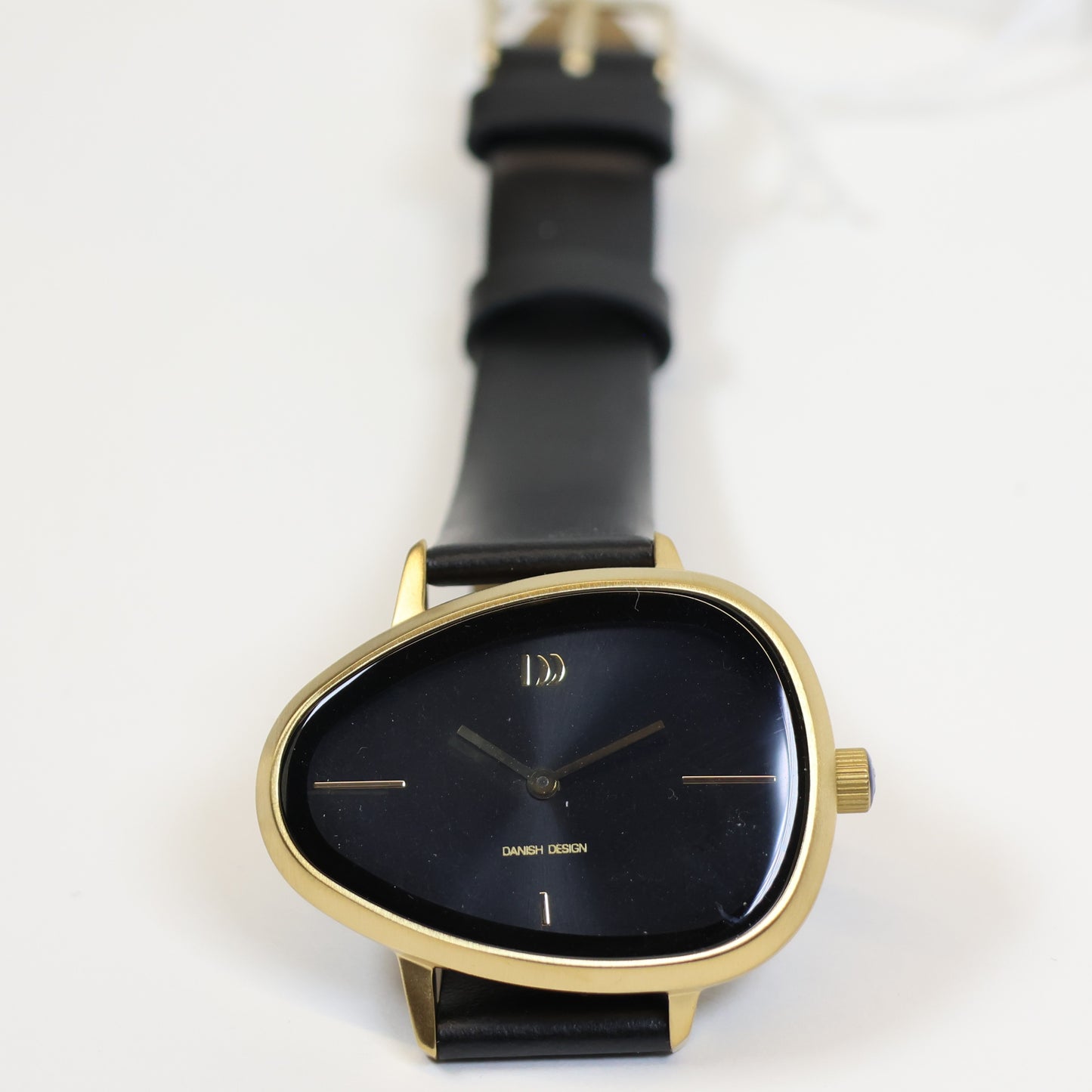 Danish Design horloge dames 35mm Elvsten IV15Q1305 Gold Black 