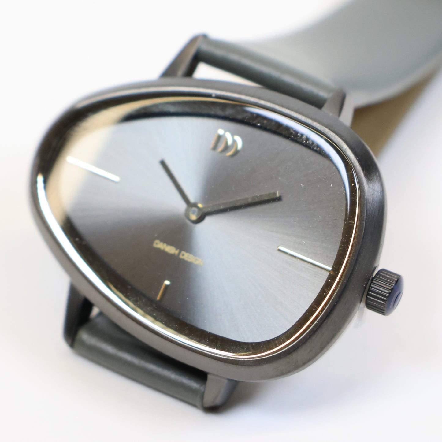 Danish Design horloge dames 35mm Elvsten IV16Q1305 Gray Green 
