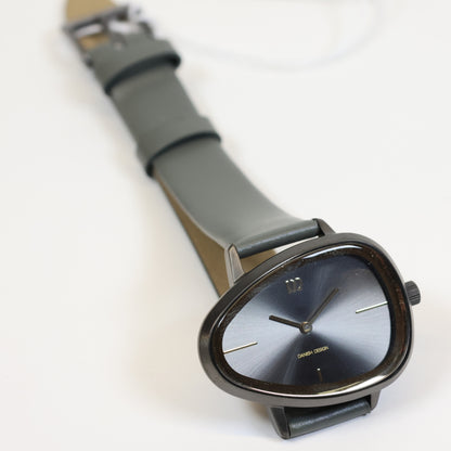 Danish Design horloge dames 35mm Elvsten IV16Q1305 Gray Green 