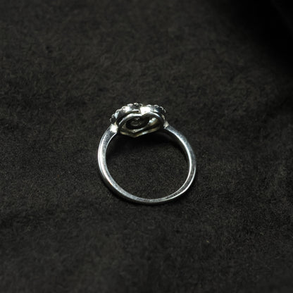 Outlet Zilveren ring M7G10 maat: 60