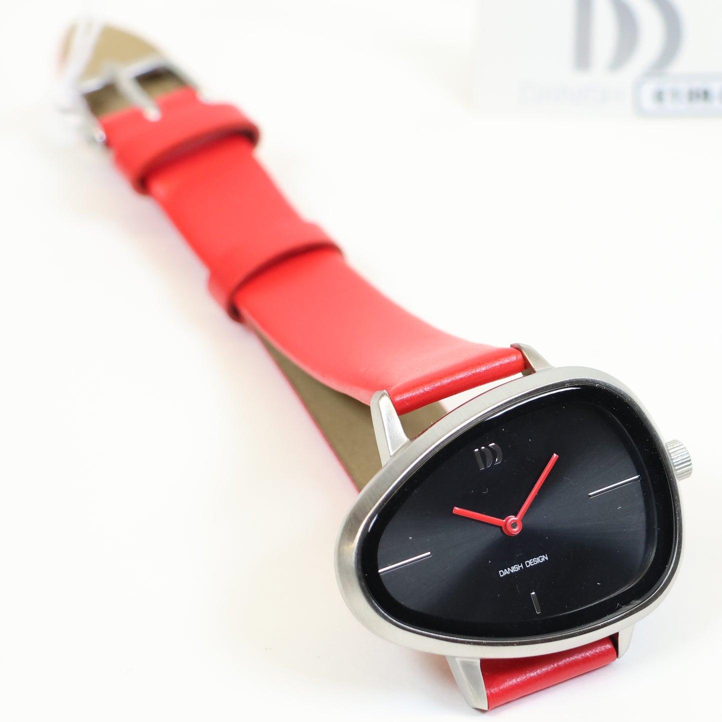 Danish Design dameshorloge 35mm Elvsten IV24Q1305 Gray Red 