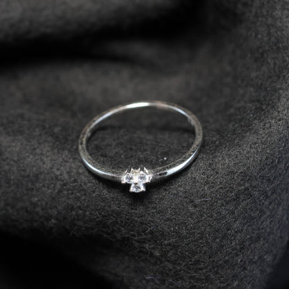 Naiomy Moments ring met zirconia b8t01