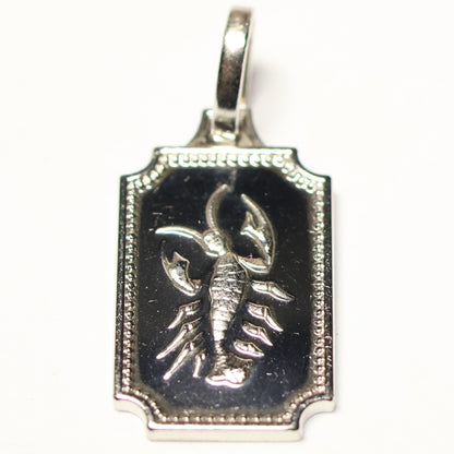 Treasure silver zodiac sign pendant Cancer BZ15k