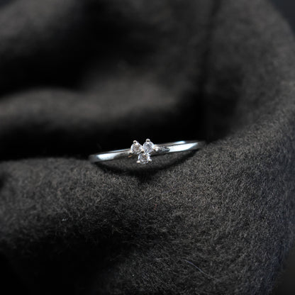 Naiomy Moments ring met zirconia b8t01