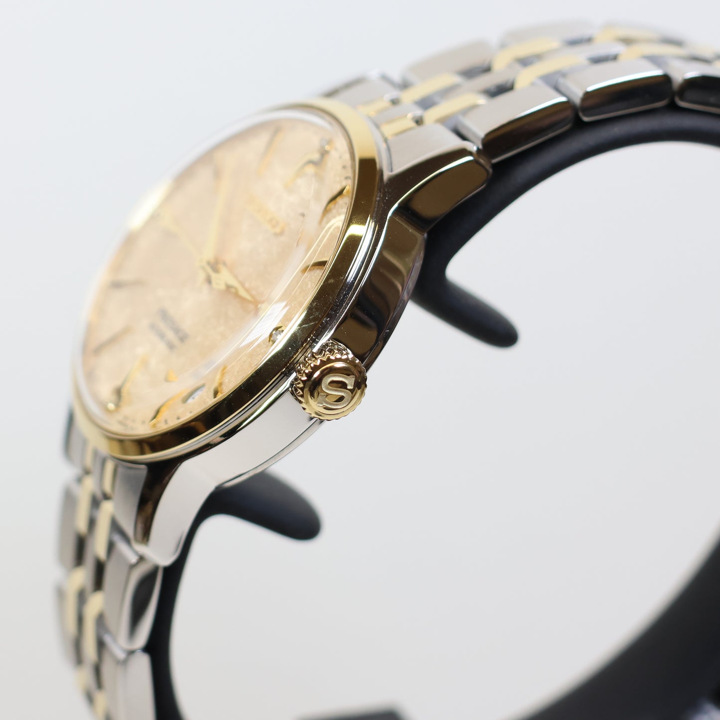 Seiko Presage horloge SRPL64J1 automatic dames bicolor diamant
