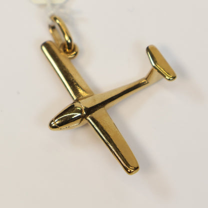 Plaqué zweefvliegtuigje hanger