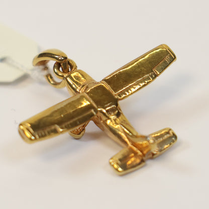 Plaqué vliegtuigje hanger