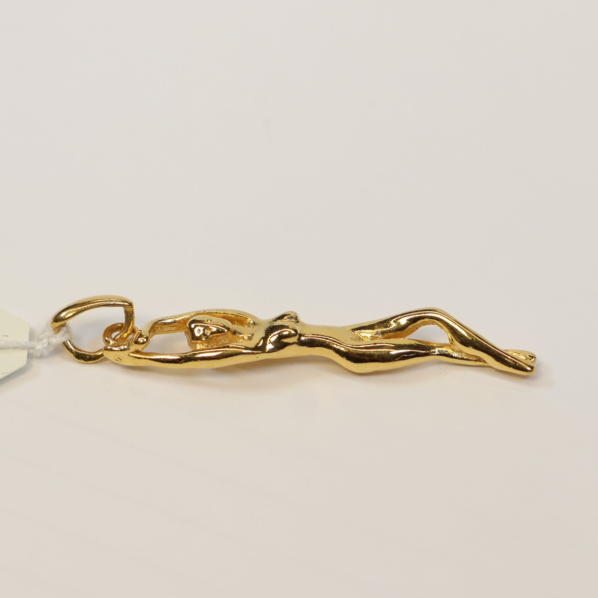 Plaqué nude lady hangertje